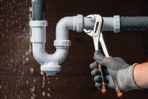 Professional Plumbing technician working in North Hills, NY